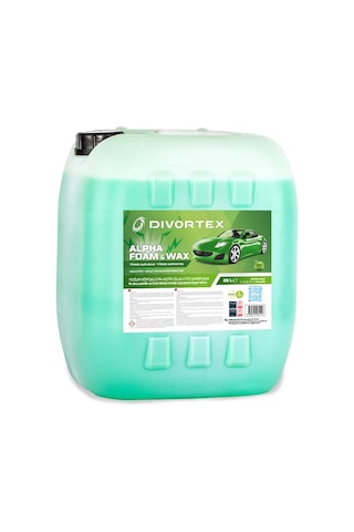 Divortex Alpha Foam Ph Nötr Cilalı Oto Şampuanı 20 Lt.