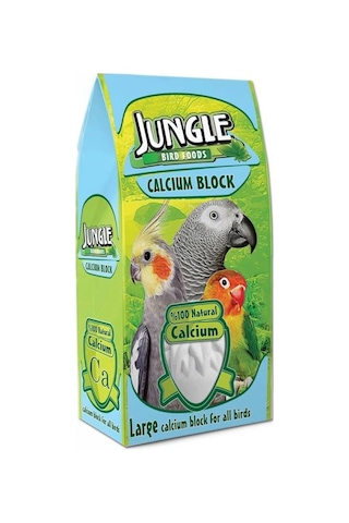 Jungle Kalsiyum Blok Gaga Taşı Büyük 8 Li Paket