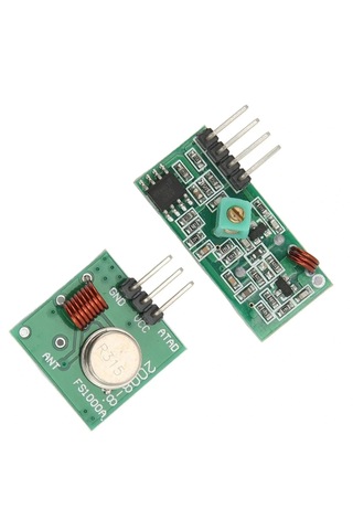 433 Mhz Rf Kablosuz Alıcı Verici Transmitter Receiver