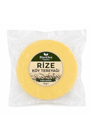 Blacksea Organics Rize Köy Tereyağı 1 Kg Doğal Yayık Tereyağı Katkısız
