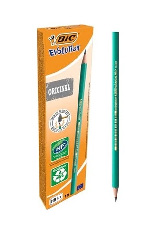 Evolution 650 Hb Kurşun Kalem, 12'li Kutu, Kıymık Oluşturmaz, Çiğnemeye Karşı Dayanıklı, Kolay Açılır Çok Renkli