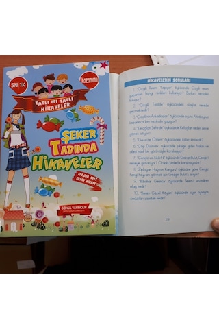 Hikaye Kitaplari Ana Okulu ve 1-2.Sınıf Öğrenciler için 5 Kitap