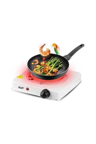 CBTxGlobal Raf R.8010b 5 Vitesli Elektrikli Ev Fırın Termostatı Sıcak Süt Ocak Elektrikli Soba Beyaz