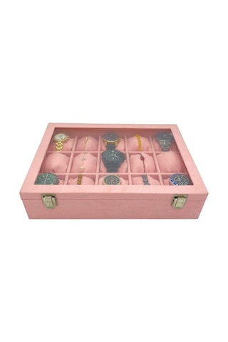 Saat Kutusu 15 Li Pembe Spesiyal Lüks Pembe