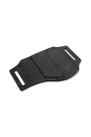 Böker Manufaktur Leather Holster Ed Three Black Kamp Çakı Deri Kılıf Siyah Siyah