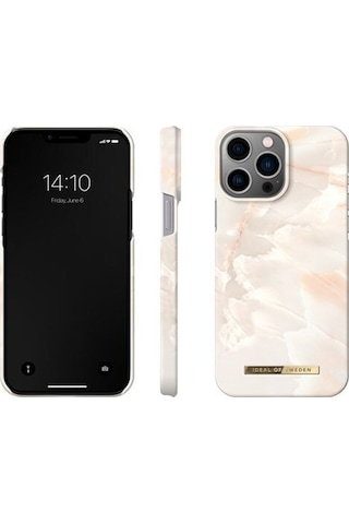 Fashion Case Apple Uyumlu iPhone 13 Pro Max Beyaz
