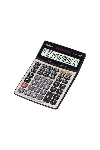 Casio DJ-220D Plus İşlem Kontrol Masa Tipi 12 Hane Hesap Makinesi