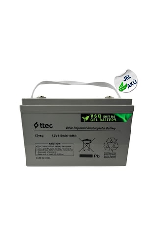 12v 110ah Jel Akü Tarımsal Sulama Ve Güneş Paneli Deposu-120355