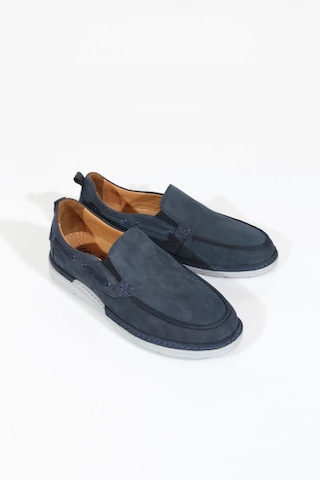 Dgn 24117 Erkek Comfort Ayakkabi Lacivert Nubuk