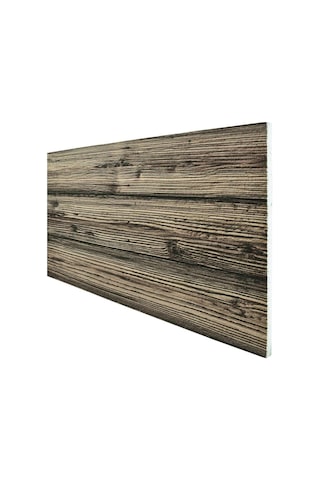 5 Adet(2,5M2)Ahşap Desenli 3D Strafor Köpük Duvar Paneli (Wd-715)