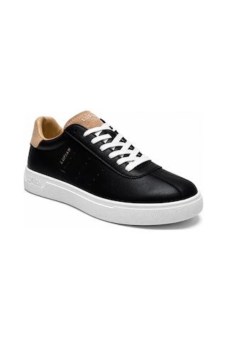 Lufian 111230293 Paul Sneaker Erkek Deri Ayakkabı Siyah