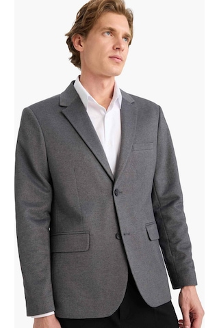 Defacto Slim Fit Dar Kesim Blazer Ceket F7690ax25auar198 Antrasit