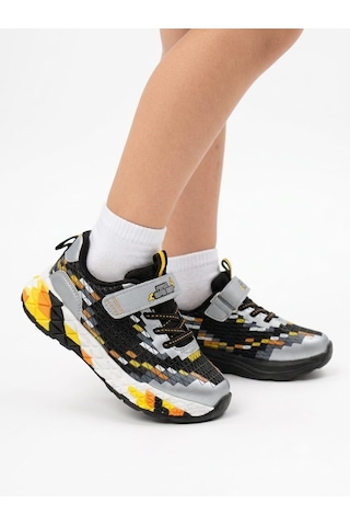 Pepino Supercraft Model Su İtici Dış Yüzey Rahat Yumuşak Taban Erkek Çocuk Sneaker Spor Ayakkabı Gümüş