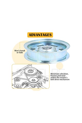 3 Paket 033800000 Kasnak Bad Boy'un Değiştirilir 0337201255 3/4 Hedır Maharani 1.Resim