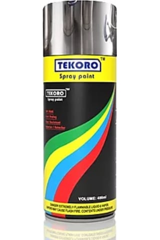 Tekoro Parlak Krom Sprey Boya 400 ML