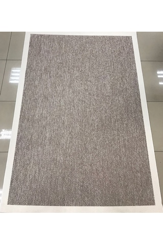 Liparis Sisal Halı Dc478 Serisi Oturma Salon Yatak Odası Halısı Vizon Krem