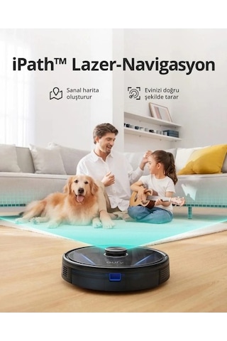 Anker Eufy Lr30 Hybrid Plus Çöp İstasyonlu Akıllı Robot Süpürge (Teşhir &Outlet)