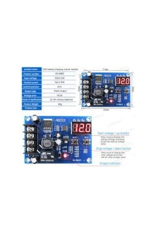 Gözeler Xh-m603 12-24v Batarya Akü Lityum Pil Şarj Kontrol Kartı