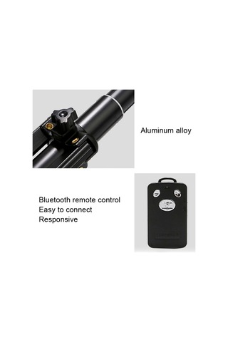 Cbtx Yunteng 1688 Selfie Stick Tripod Bluetooth Uzaktan Kumanda Kamera Standı Pembe
