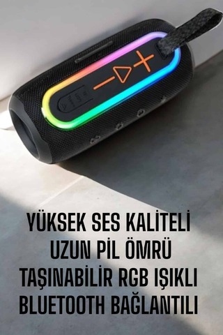 Taşınabilir Bluetooth 5.1 Hoparlör 10m Menzil