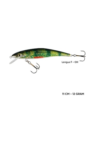 Maket Balık - Rapala - Jaxon Longus F - Oh - 11 Cm 12 Gr