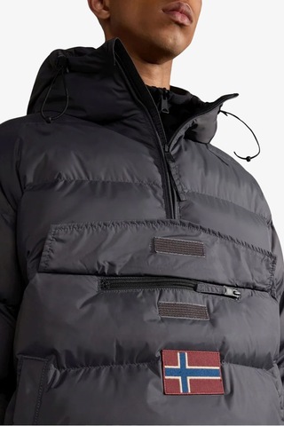 Napapijri Raınforest Op Wı Puf Erkek Gri Mont Np0a4hmah981 Gri