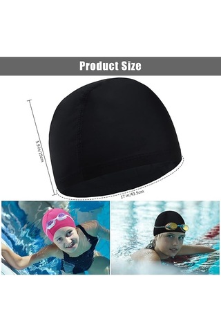 Adet Yüzme Boneleri Havuz Yüzme Yetişkinler İçin Yüzme Boneleri Y Siyah