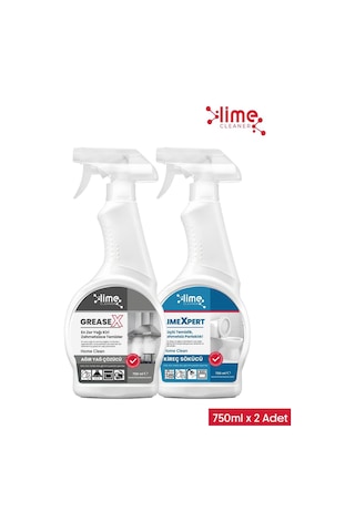Lime Cleaner Greasex Süper Güçlü Yağ Çözücü 2'li