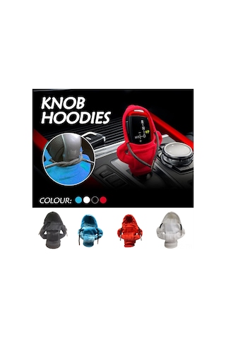 Wezone Araba Vites Kolu Korumalı Kumaş Kılıfı - Mükemmel Koruma Ve Stili Bir Arada Mavi Renk