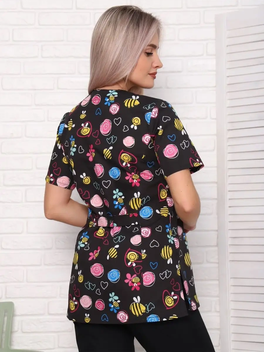 Medicina Plus Kadın Cerrahi Gömlek 139735570 Siyah Melanj