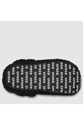Crocs Classic Cozzzy Slipper Unısex Ev Terlik Black Black Siyah