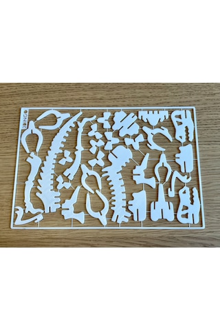 T-rex 3d Dinozor Puzzle Maket Kiti 29 Parça Kurulabilir Oyuncak