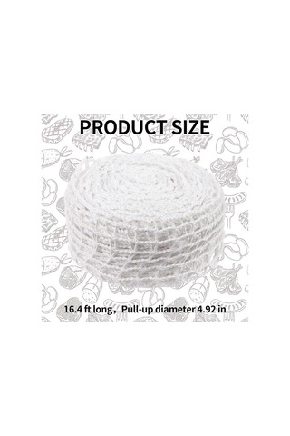 5m Et Filesi Rulosu, 18 Numara, Füme Et, Tavuk, Jambon, Et Şarküteri, İp, File Rulosu, Sarma Filesi, Sığır Eti Filesi Rulosu