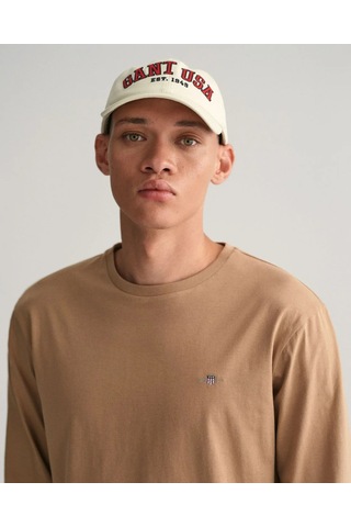 Gant Erkek Sweatshırt 2004049-213 2004049-213 Kahverengi Kahverengi