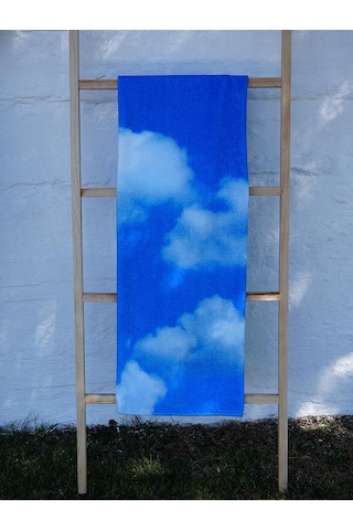 Kadife 100x180 Cm Desenli Modern Plaj Havlusu Baveno Desen004