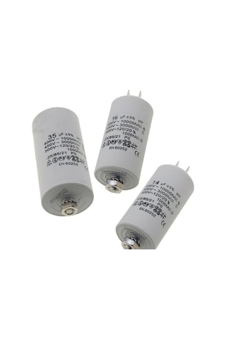 Klima Kondansatör 20Uf 370V-400V Ac Kapasitör - 286588627 Klima Kondansatör 20Uf 370V-400V Ac Kapasitör - 286588627