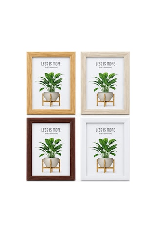 Yakut Ahşap Resim Çerçevesi 6"x8" 21x29.7cm- 48'li Paket