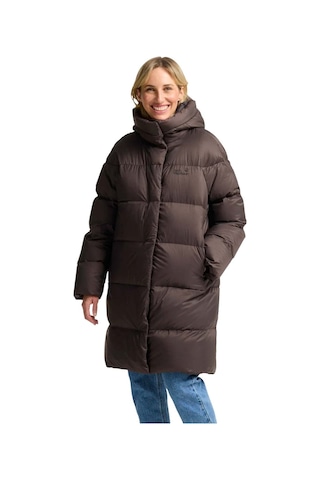 Jack Wolfskın Jack Wolfskin Icy Hill Coat Rds Kadın Kahverengi Outdoor Ceketi D0108 Kahve
