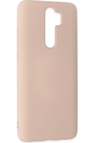Newface Xiaomi Redmi Note 8 Pro Kılıf Nano İçi Kadife Silikon Semeglbl - 97 - Pudra