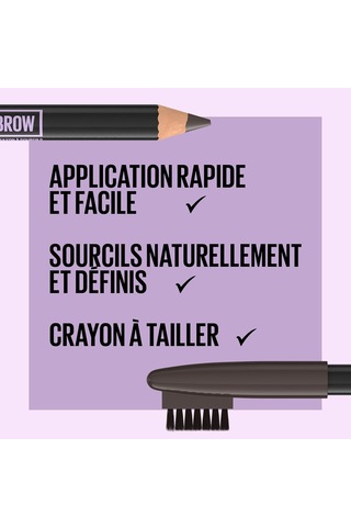 Maybelline New York Express Brow Shaping Pencil - Medium Brown Genel
