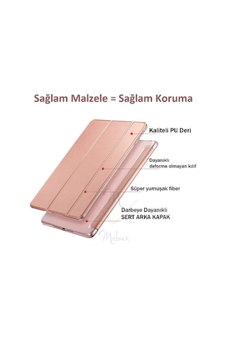 Samsung Uyumlu Galaxy Tab S7 Fe Lte T737 Kılıf T735 T730 Pu Deri Smart