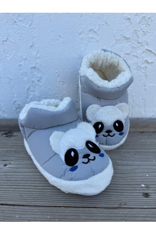 Huzurlu Adımlar Pandalı Gri Panduf