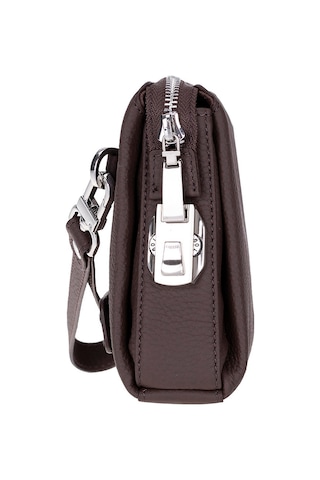 Bloominbag Forte Wrist Espresso Roast Unisex Kilitli Clutch Çanta Kahverengi