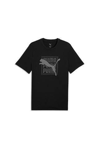 Puma Graphic Tee Erkek Günlük Tişört 69177501 Siyah Siyah