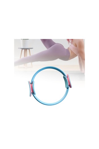 Suntek Pilates Ring Circle Kapalı Egzersiz Aksesuar İç Mavi Mavi