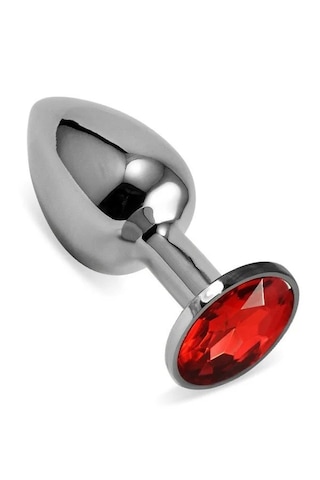 Fastieshop Steel Jeweled Çelik Anal Plug Büyük Boy