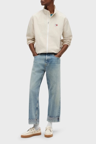 Tommy Jeans Logolu Regular Fit Dik Yaka Mont Erkek Mont Dm0dm23229 Acı Bej
