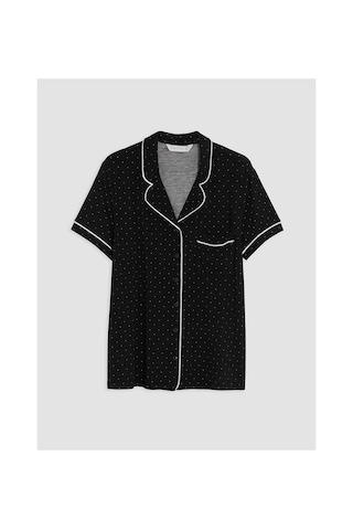 Lcw Dream Siyah Puantiyeli Kadın Pijama Takım