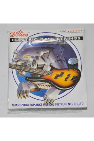 Alice A606-M 4 Telli Bas Gitar Teli Seti