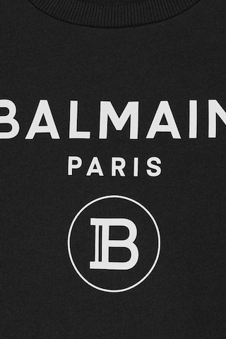 Balmain Çocuk Sweat 6m4760 Mx270 930 Siyah